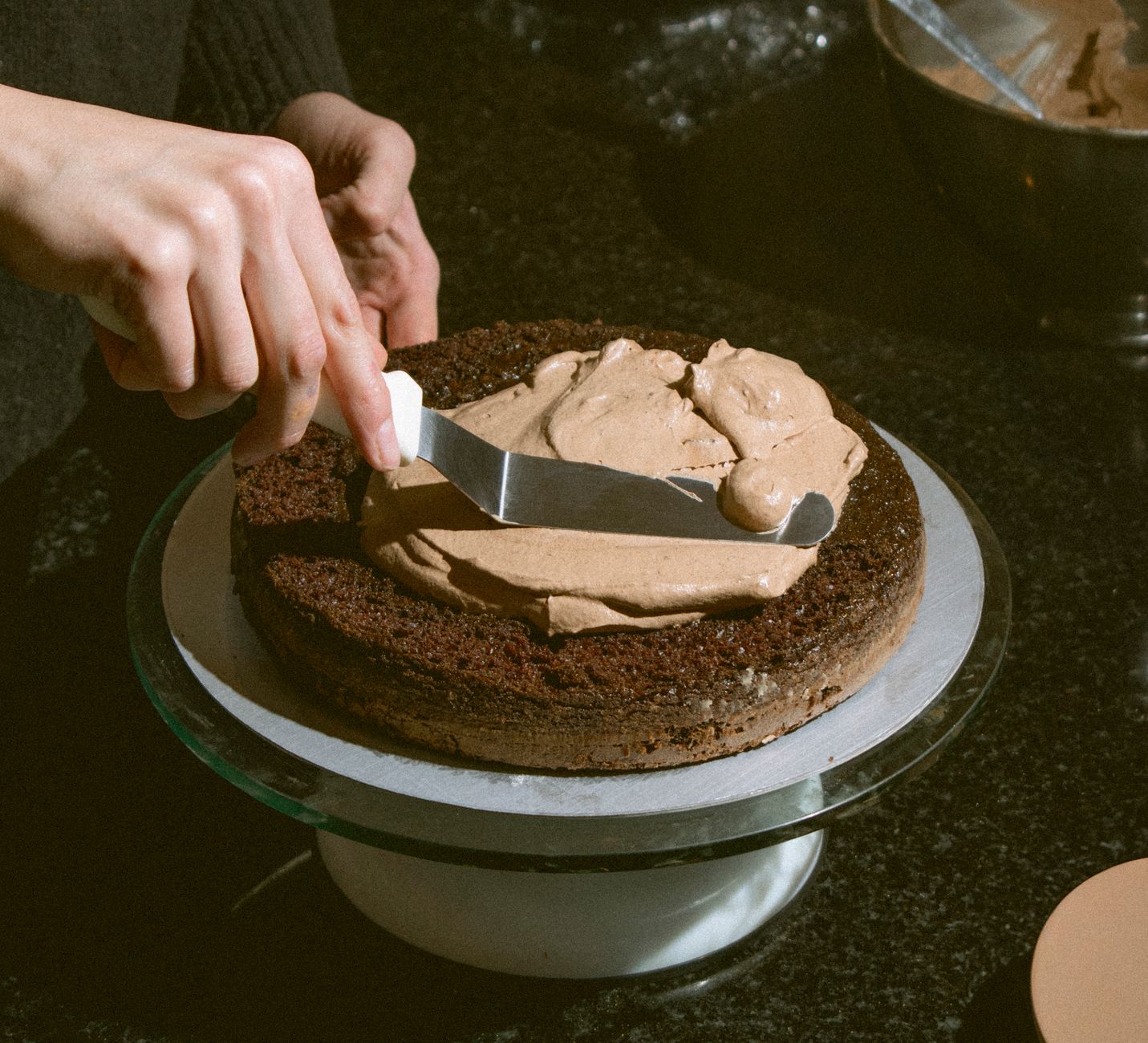 Vrtljiva plošča za torte